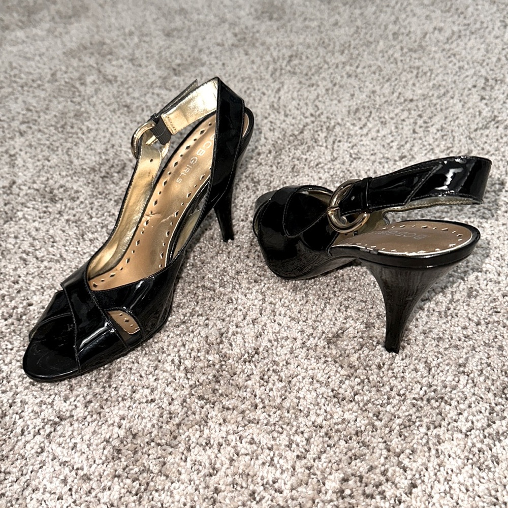 Black heels